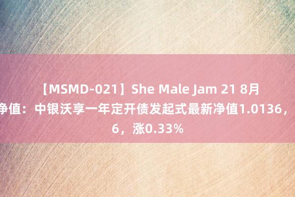 【MSMD-021】She Male Jam 21 8月2日基金净值：中银沃享一年定开债发起式最新净值1.0136，涨0.33%